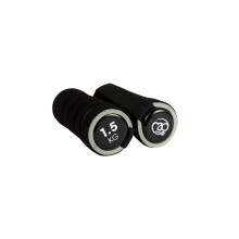 Fitness Mad Pro Hand Weights, Soft Grip Dumbbells, 0.5kg, 7.5kg, 1kg, 1.25kg, 1.5kg (1.5kg)