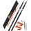 Xtremeauto Adjustable Tent Poles – Telescoping Aluminum Poles for 1
