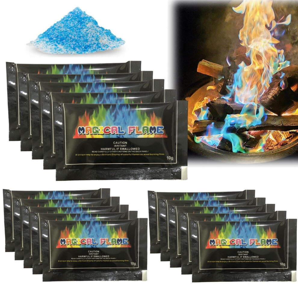 Photos - Other for Recreation 15PCS Fire Colour Changing Powder,Magical Flames,Long-Lasting Fire