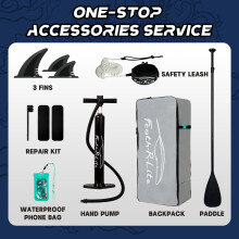 Feath-R-Lite Inflatable Stand Up Paddle Boards Multifunctional Paddle Boards with Hand Pump,Sup Backpack,Leash,Adjustable Paddle,for Adults & Youth o