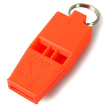 ACME - Slimline Tornado 636 Whistle - Suitable for Open or Noisy Envinroments - Flat Dual-Chamber Design - High-Pitch Loud Sound - Compact Signalling