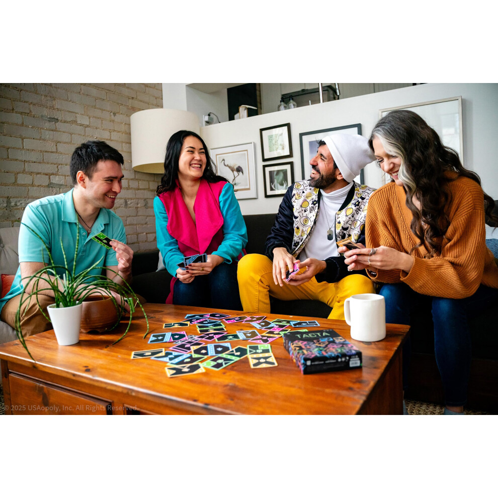Usaopoly | Tacta | Party Card Game | Ages 7+ | 2+ Players | 20+ Minutes Playing Time