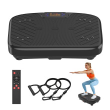 WATEYA Vibration Plate Exercise Machine, Whole Body Vibration Platform for Lymphatic Drainage, Fat Burning & Weight Loss, 1-200 Adjustable Speeds Vib