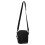 Stylish Nylon Crossbody Phone Bag Black 1