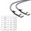 Typ-C-Ladegerät, USB-C-Ladekabel, schnelles Aufladen, Nylon,-2m 4