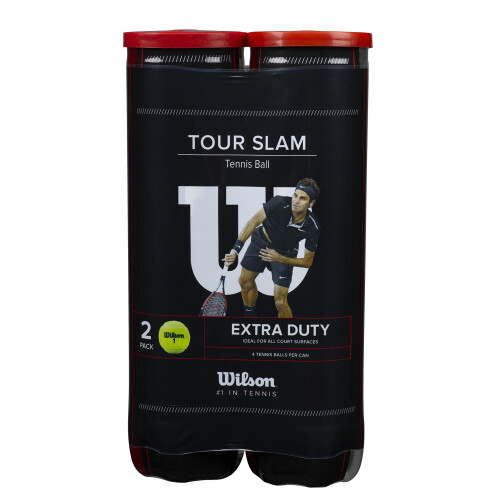 Wilson TOUR SLAM TBALL 4 BALL CAN