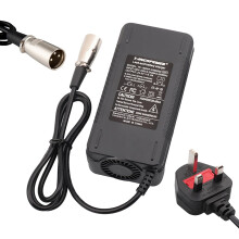 Mobility Scooter Charger 24V 5amp Electric Wheelchair Charger 28V 28.8V 24V XLR 3 pin Connector (5, Amps)