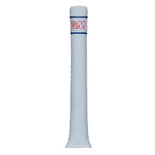 Gunn & Moore GM Cricket Bat Grip | Fuze | Premium Rubber | Suitable for Virtually All Bats | Full Size - 12 Inches | 1 Grip | Mana White, Blue & Red