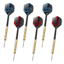 ARubyForest Steel Tip Darts Darts Set Professional Darts Metal Dart Set 6pcs Set of Darts Heavy Darts Set of Darts for Beginner Professional