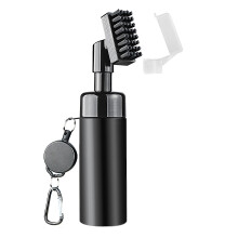 Golf Club Cleaner, Golf Club Brush with Water Spray - Golf Ball Cleaner with Cover & Retractable Clip, Golf Club Cleaning Kit - Golf Accessories & Go