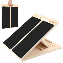 Slant Board for Calf Stretching, Adjustable Wooden Calf Stretcher Incline Board, Calf Stretch Board for Squats Leg Knees Heel Ankle Stretching