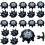 Xelmorant Golf Shoe Spikes — 20 PCS Black Durable TPU Replacement 1