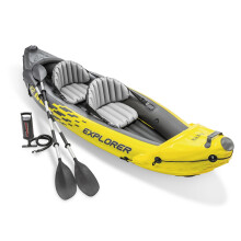 Intex Explorer K2 Kayak (Prior Model), Yellow, 2-Person