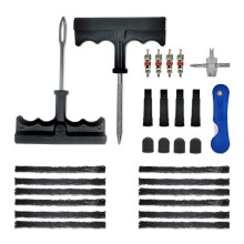 ZERINT TT-M29 Tubeless Tyre Repair Kits-29 PCS Universal Tyre Plug Kit Emergency Puncture Repair Kit for UTV, ATV, Truck, Cars, Motorbikes
