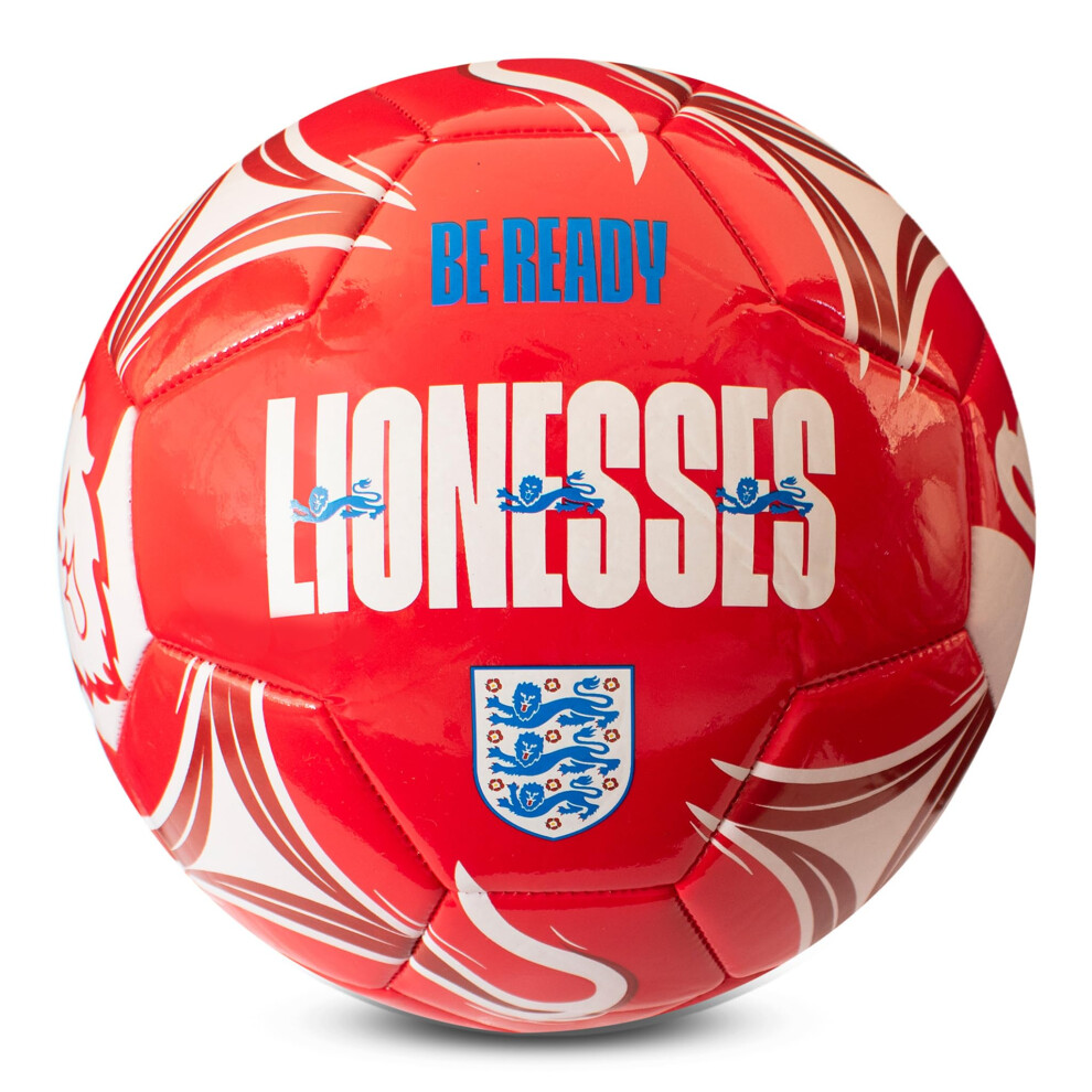 Photos - Other Inventory Hy-Pro England Lionesses Cosmos Football, Red, 5 UK 