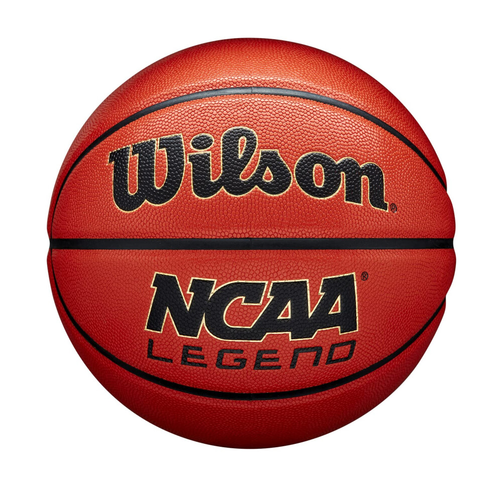 Wilson Basketball Ncaa Legend, Blended Leather, Indoor- And Outdoor-Basketball