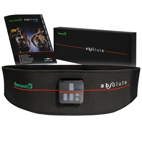 TESMED Absolute: EMS Abdominal Belt, Electrostimulator for Central