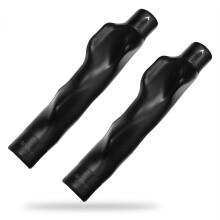 2 Pack Golf Training Grip, Right-Handed Grip Trainer Golf Club to Fix Hand Position & Grasp, Help Train Correct Hand Position, Black