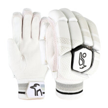 Kookaburra Ghost 6.1 Batting Gloves - Extra Small Junior Right Hand, White