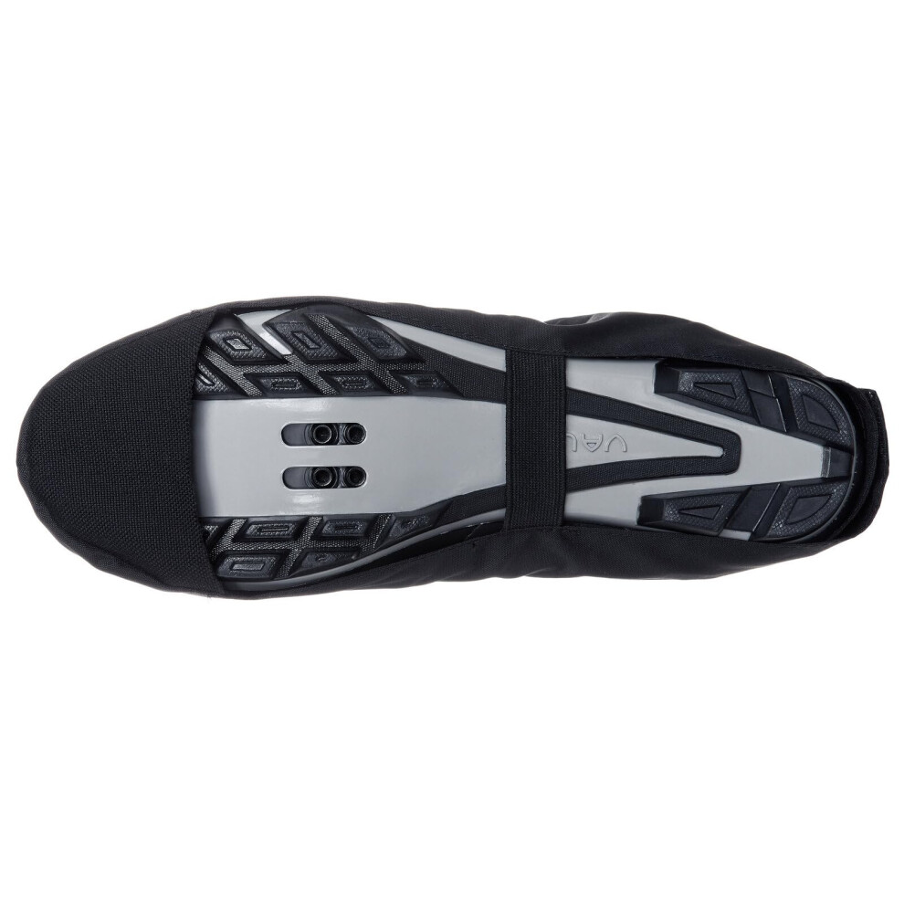 Vaude Bike Overshoe Gaiters, Unisex, Over Shoes, Überschuh Bike Gaiter Short, Black, Large