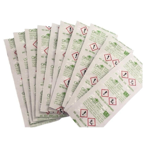 Oasis Water Purification Tablets (33mg) – Emergency Water Treatment 1