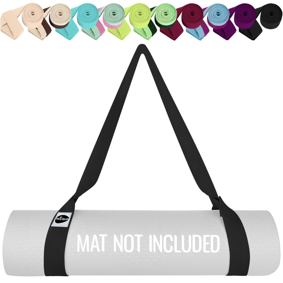 Photos - Yoga TECEUM Premium  Mat Strap - Extra Soft & Thick Cotton 