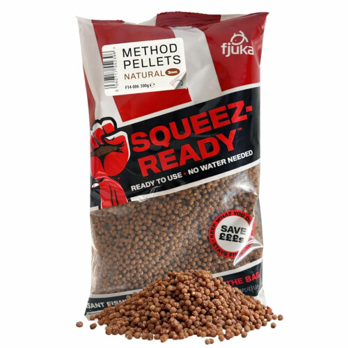 Fjuka Squeez-Ready Method Pellet 2mm | Ready-prepped Method feeder