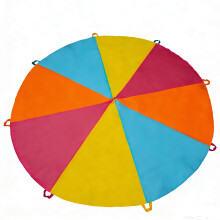 SYVOFOX 6FT Parachute Kids Rainbow Parachute, Parachute Toy for kids