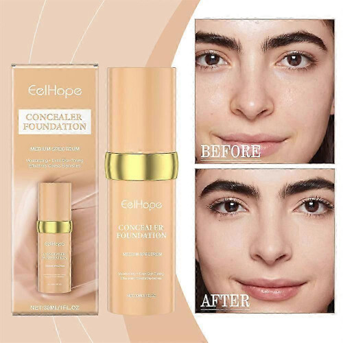Eelhope Moisturizing Foundation, Hydrating Lightweight Skincare Foundation 1