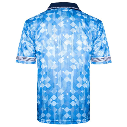 Score Draw England 1990 World Cup Third Shirt Blue XX Large Polyester 1
