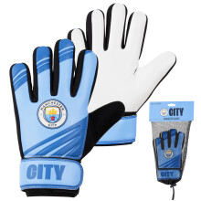 MANCHESTER CITY F.C. Goalkeeper Gloves for Kids Teenagers Non Slip