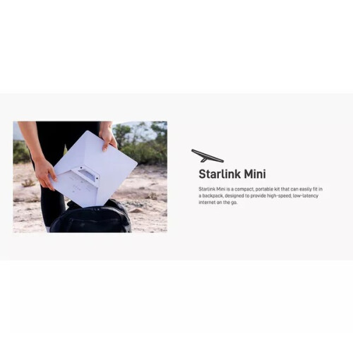 STARLINK Mini Satellite Antenna & WiFi Router Kit 2