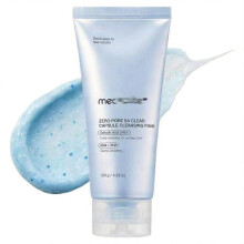 Med Zero Pore Sa Clear Capsule Cleansing Foam Facial Cleansers 120g - Blue