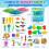 AGENTLAN Dino  Ocean Sensory Sensory Bin with Play Sand 4