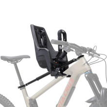 SHOTGUN Kids Ride Child Bike Seats & Handlebar Combos - Front Mounted, for Children Aged 2~5 Years, Fits Most Adult Modern Mountain Bikes, Adjustable