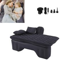 Geterral Black Car Bed, Inflatable Air Mattress for Back Seat