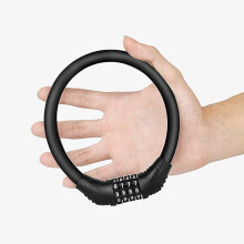 FUZVOL Bike Lock Cable, 4-Digit Combination Bicycle Lock for Cycle, Motorbike, Scooter, Mountain Bike, Pram, Outdoor, High Security & Waterproof Bike