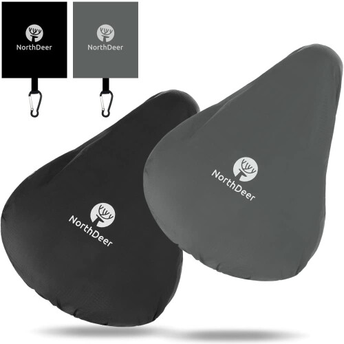 Northdeer 2 Pack Saddle Cover Waterproof with Storage Bag,