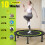 ZCMHAXJ Foldable Mini Trampoline, 40" Rebounder Trampoline for Adults 6