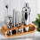 (B) Stainless Steel Cocktail Shaker Set Bar Tools Bartender Kit 3
