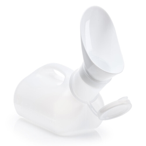 1 x Easy Care Solutions | Unisex Urinal Bottle - Spill - Proof |