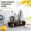 (A) Stainless Steel 10-Piece Cocktail Shaker Set | Home Bar Tool Kit 4
