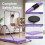 M.J COMFY-LIFE Kids Gymnastics Bar with Mat – Adjustable Easy Assembly Training 3