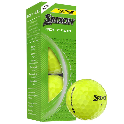 Srixon SOFT FEEL_14 Ultra-soft and long distance golf balls| Stable 2