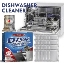 Dishwasher Cleaning Tablets - Heavy Oil Stain Remover for Kitchen & Bathroom - 24pcs