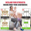 Thigh Trainer, 10-100lb/45kg Adjustable Inner Thigh Exerciser with Leg Band 4