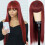 (Off-White) Long Straight Full Bangs Wig for Women Natural Fluffy Full Head Coverage 3