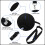 cakefly Golf Swing Trainer Smart Ball, Inflatable Posture Correction 5
