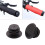 TPC Bicycle Handlebar End Bar Cap Plugs Set of 4 (Black) 4