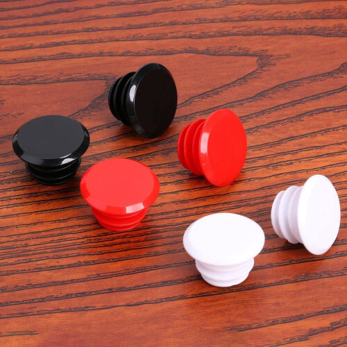 TPC Bicycle Handlebar End Bar Cap Plugs Set of 4 (Black) 2